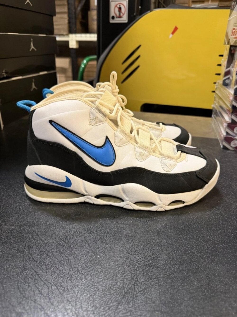 WORN Men’s Nike Air Max Uptempo 95 Photo Blue CK0892-103 Size 11 WITH BOX